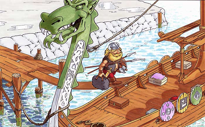 wikinger drachenboot